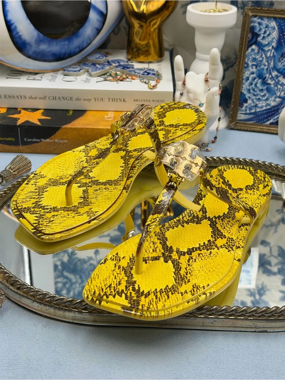 Tory Burch slip padded pair